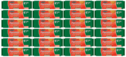 24 x Bolands Traditional Sweetmeal Digestive Biscuits 300G