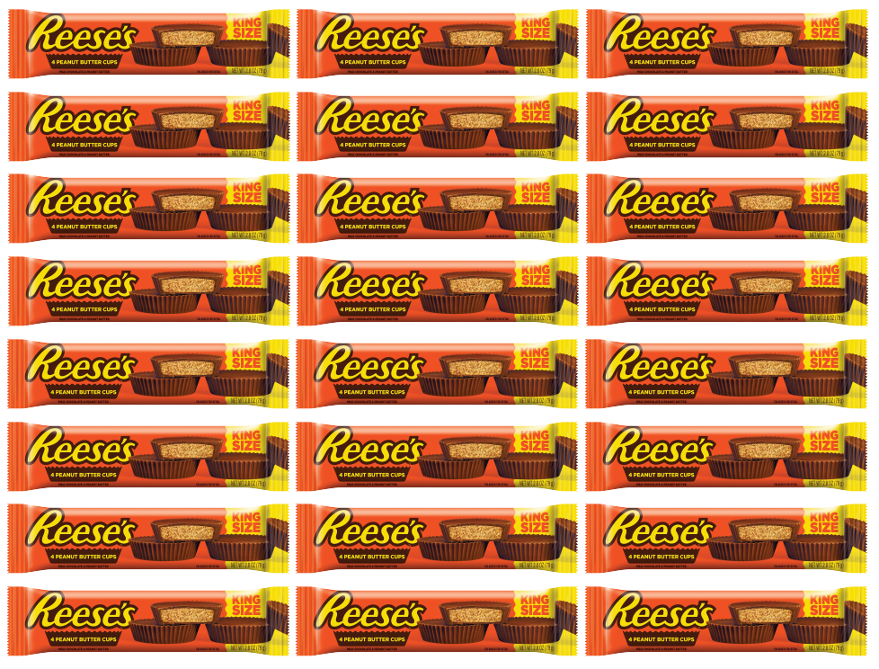 24 x Reeses Peanut Cup Kingsize - 79G