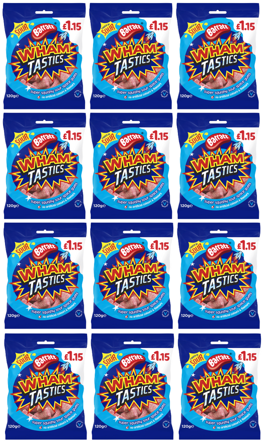 12 X Barratt Whamtastics 120G