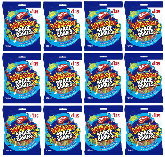 12 x Wham Spacebabies £1.15 Pmp - 100G