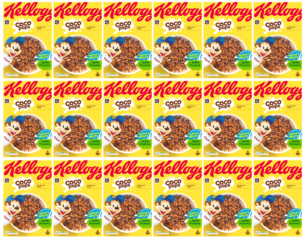 18 x Kelloggs Coco Pops - 420GM