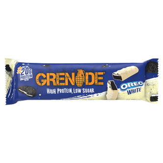 12 X Grenade Carb Killa Bar Oreo White  60GM