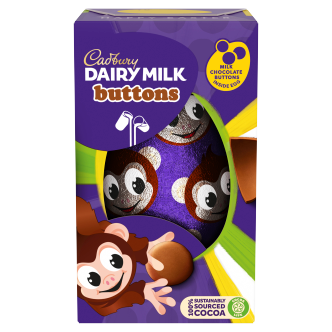 12 x Cadbury White Buttons Small Egg - 97GM