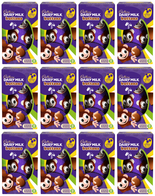 12 x Cadbury White Buttons Small Egg - 97GM