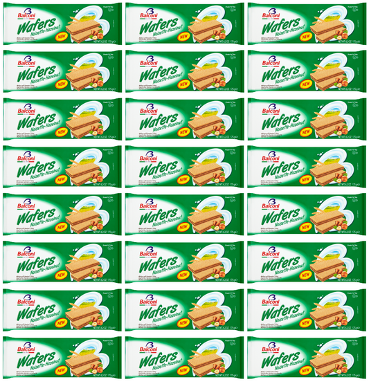 24 x Balconi Wafer Hazelnut - 175GM