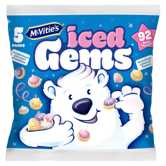 7 x Mcvities Iced Gems 5pk - 5X23GM