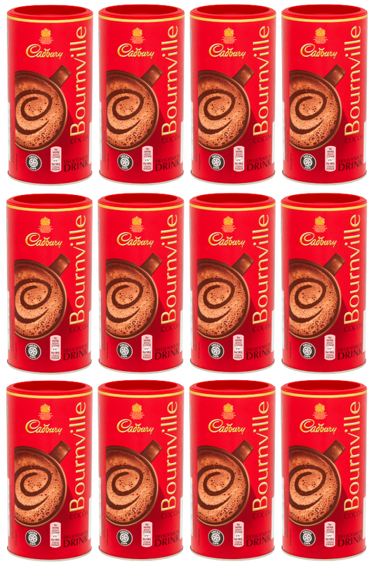 12 x Cadbury Bournville Cocoa Powder - 250GM