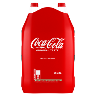 3 x Coca Cola Original Twin Pack - 2X2LTR