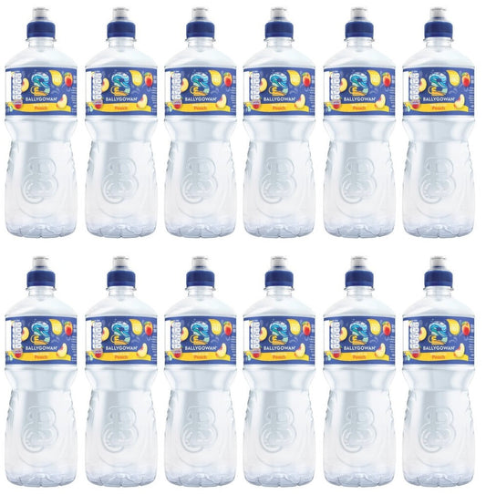 12 x Ballygowan Hint Of Fruit Peach 750Ml