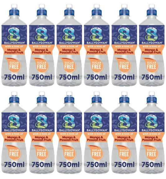 12 x Ballygowan With A Hint Of Mango & Passion Fruit 750Ml