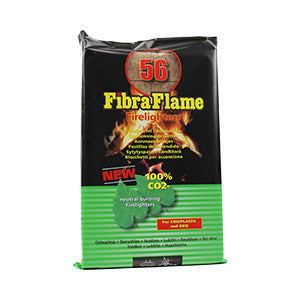 12 x Fibra Flame Eco Firelighters  - 56 PACK