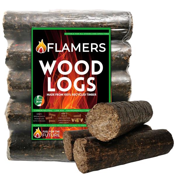 Flamers Wood Logs  - 5 PACK