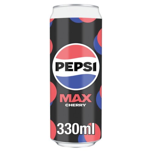 24 x Pepsi Max Cherry 330Ml
