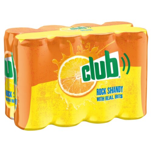 4 x Club Rock Shandy Can 8 X 330Ml