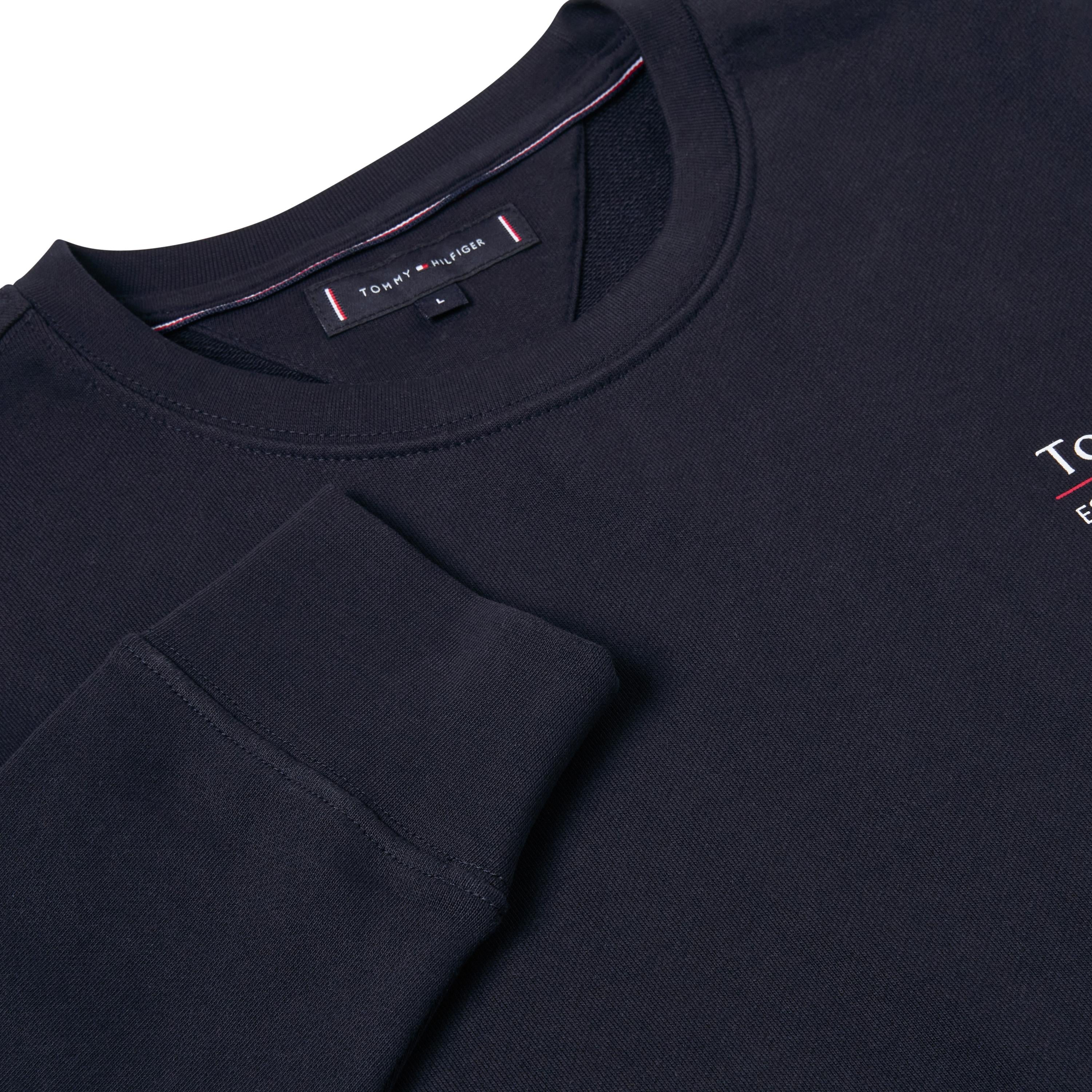 Tommy Hilfiger Regular Crew Neck Terry Sweatshirt