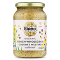 Biona French Wholegrain Mustard Org - 200g