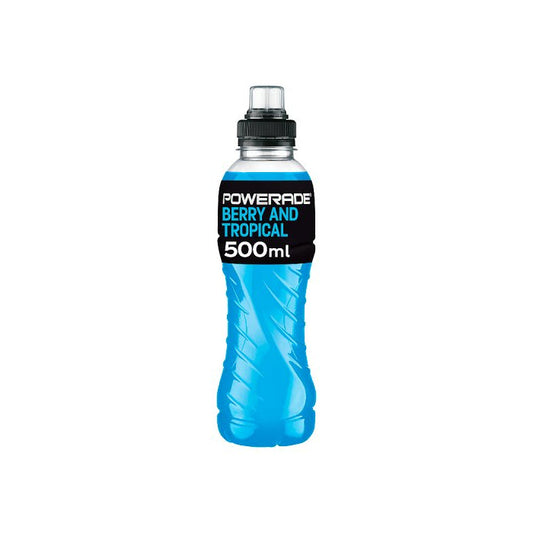 15 x Powerade Berry & Tropical Flavour 500Ml
