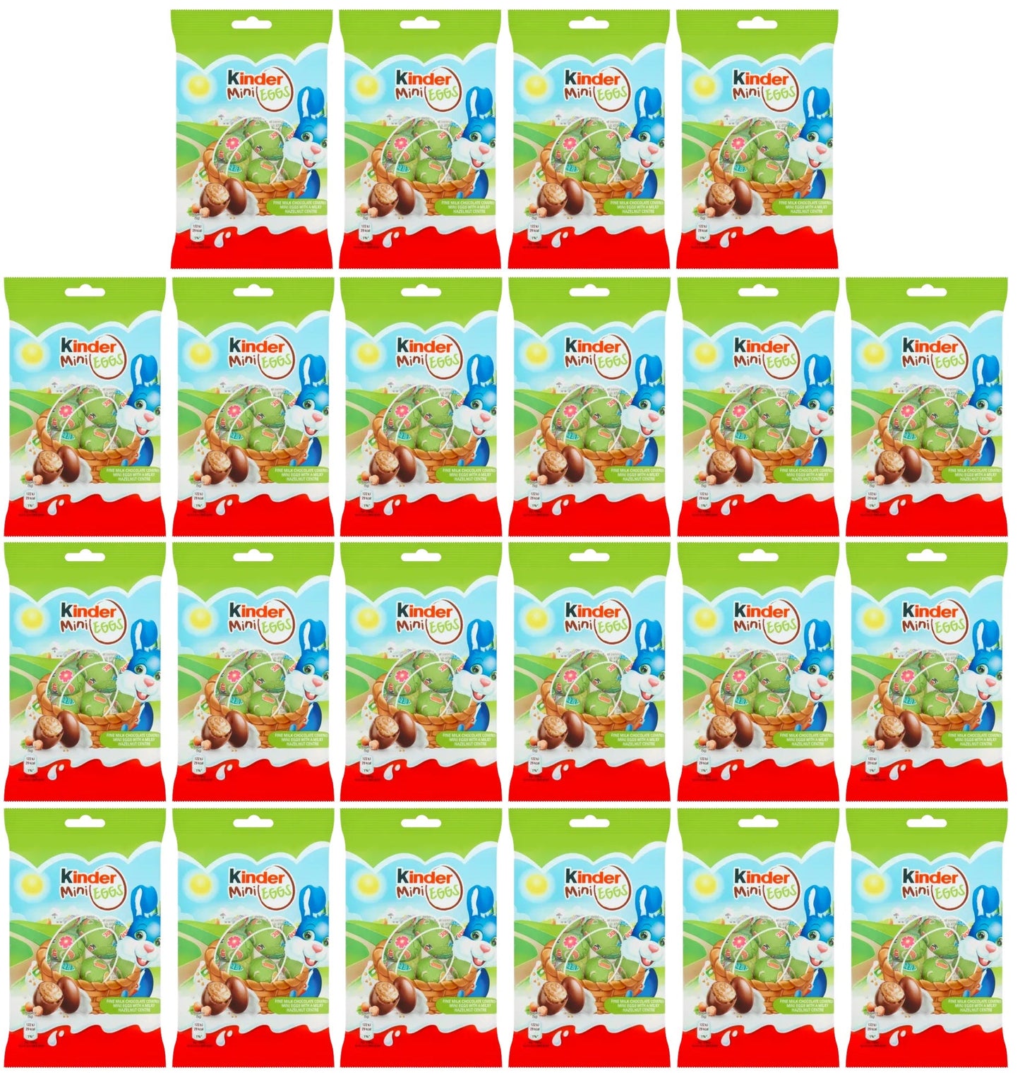 22 x Kinder Mini Easter Eggs Pouch - 75GM