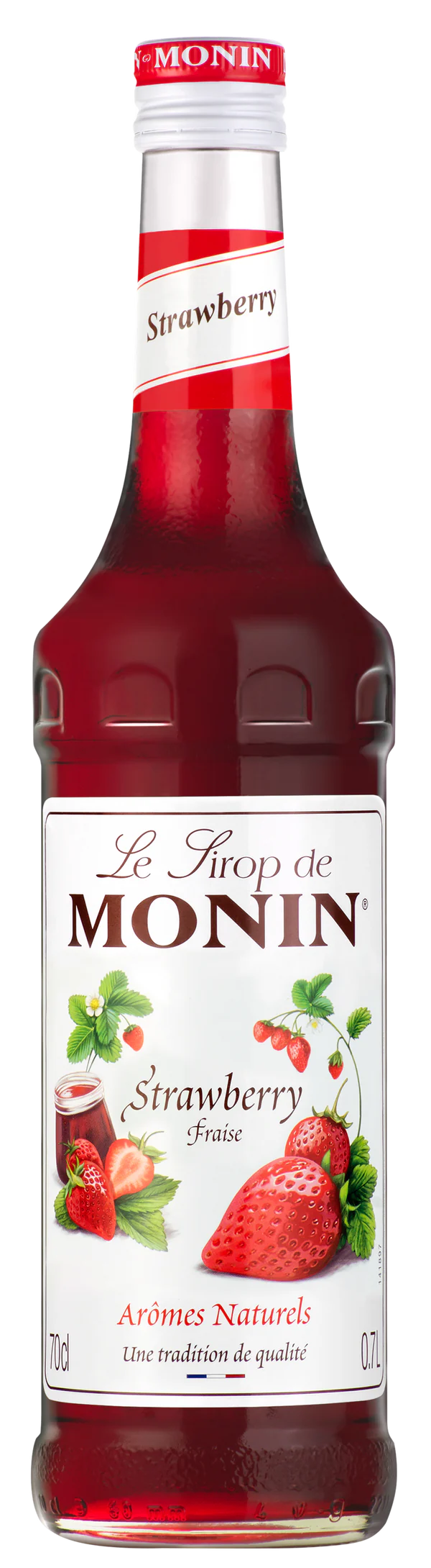 6 x Monin Strawberry 70Cl