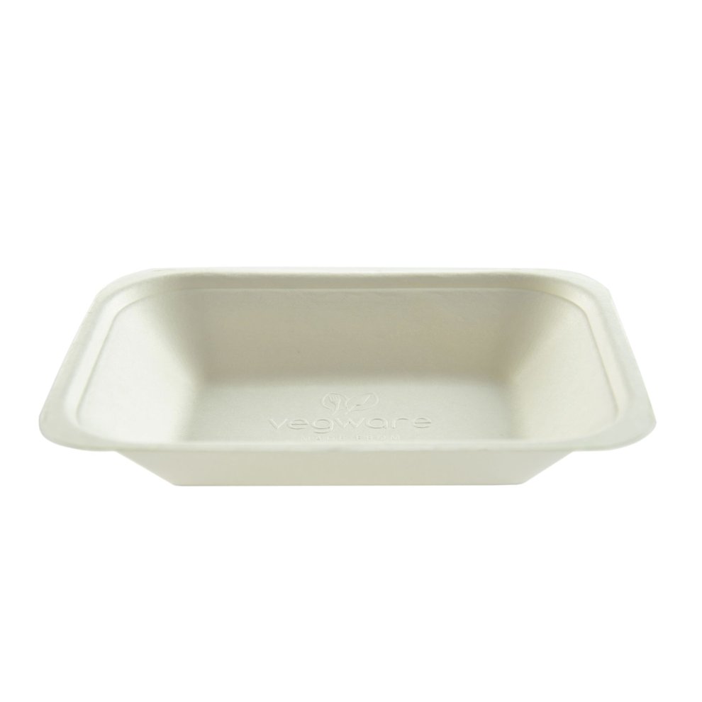 D2E Bagasse Chip Tray Medium 500Pk X 1