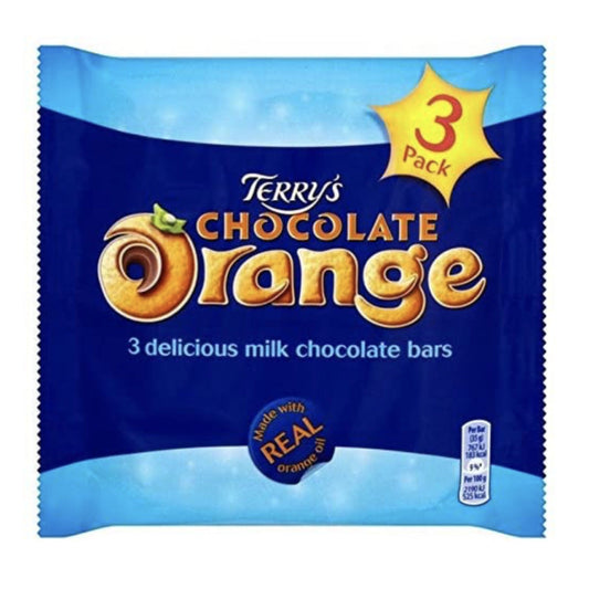 16 x Terry's Chocolate Orange Milk 3 Pack 35G