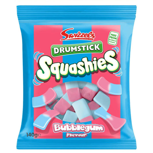 32 x Swizzels Drumstick Squashies Bubblegum Flavour 120G