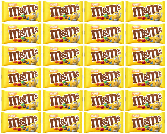 24 x M&M'S Peanut Bags 45Gm