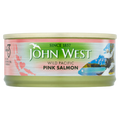 24 x John West Wild Pacific Pink Salmon 105G