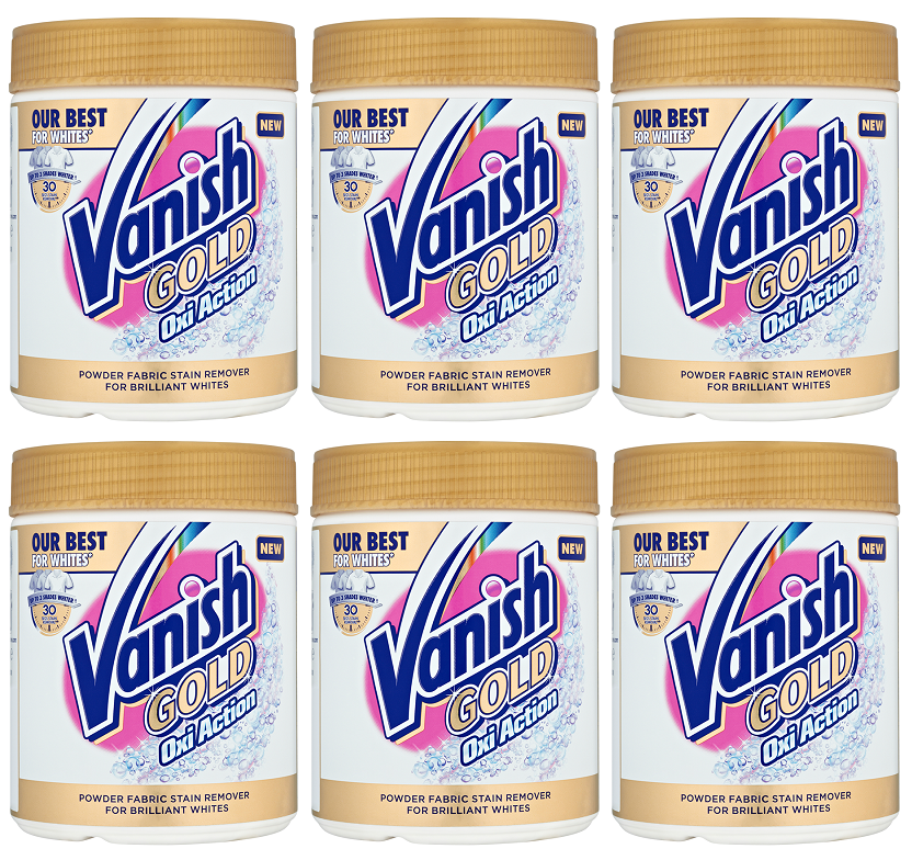 6 x Vanish Whitener Powder