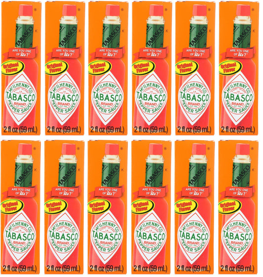 12 x Tabasco Pepper Sauce 60Ml