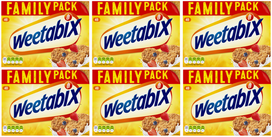 6 x Weetabix Giant 48'S