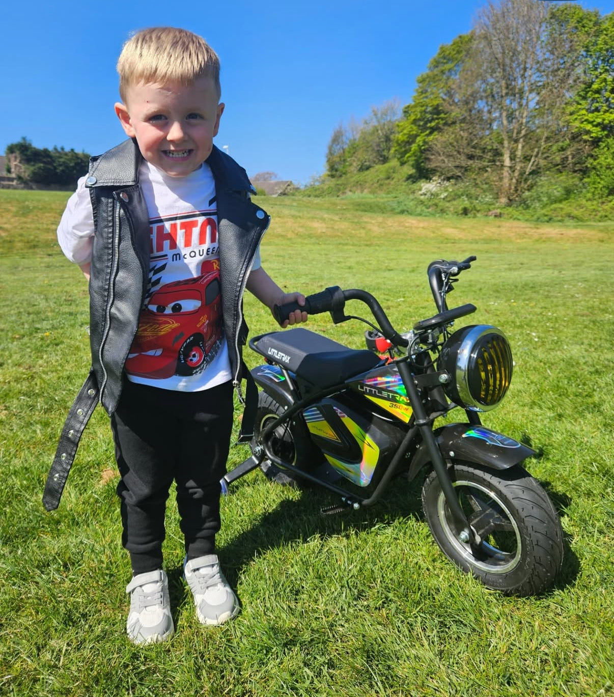 New Littletrax 350w 36v Kids Electric Bike – Ages 3 to 12+ ride on dirt bike