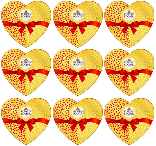 9 x Ferrero Rocher Heart - 125GM
