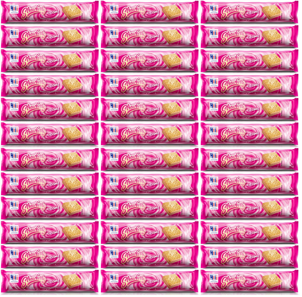 36 x Hills Strawberry Creams - 150GM