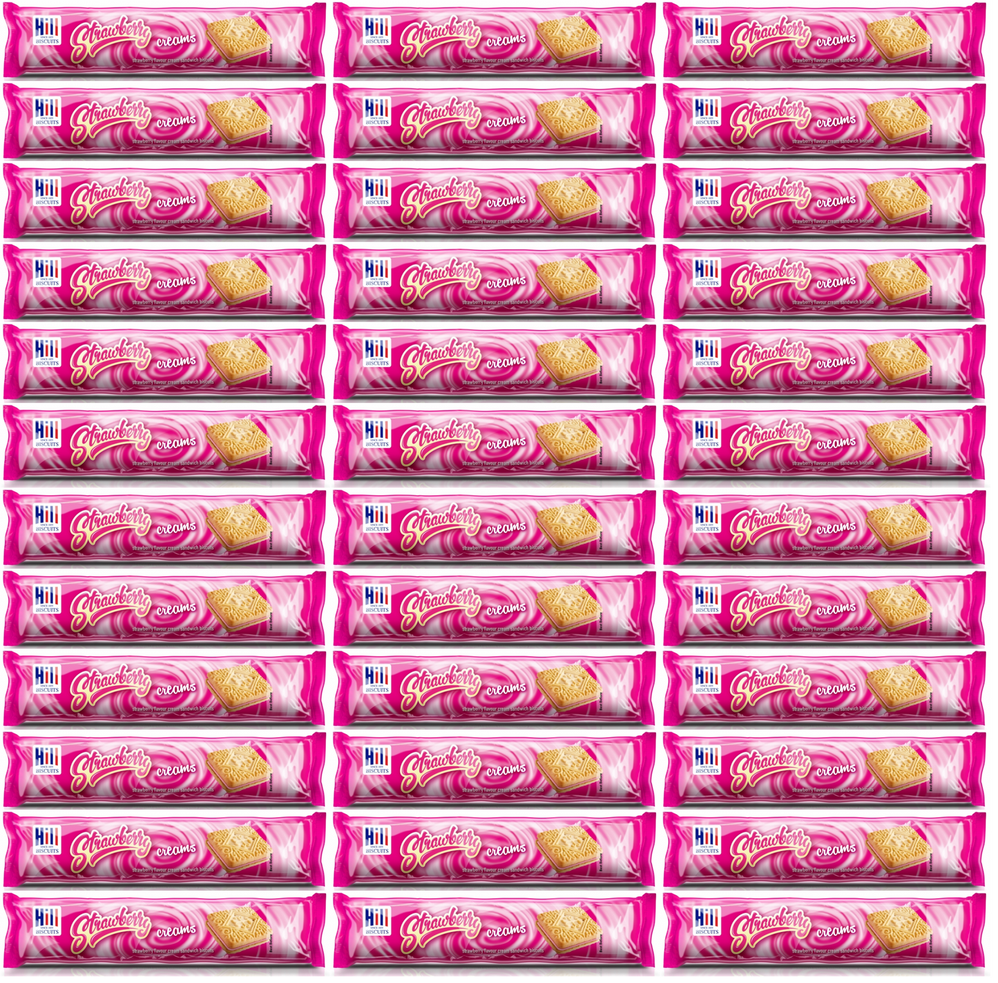 36 x Hills Strawberry Creams - 150GM