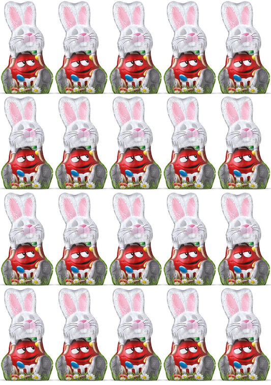 20 x M&m's Milk Chocolate Easter Hollow Shape - 100GM