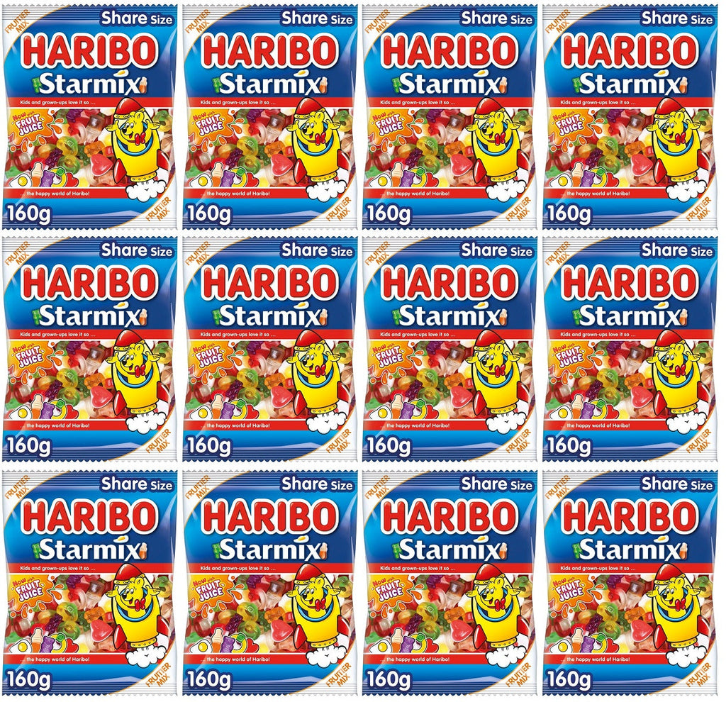 12 x Haribo Starmix Bag 160G