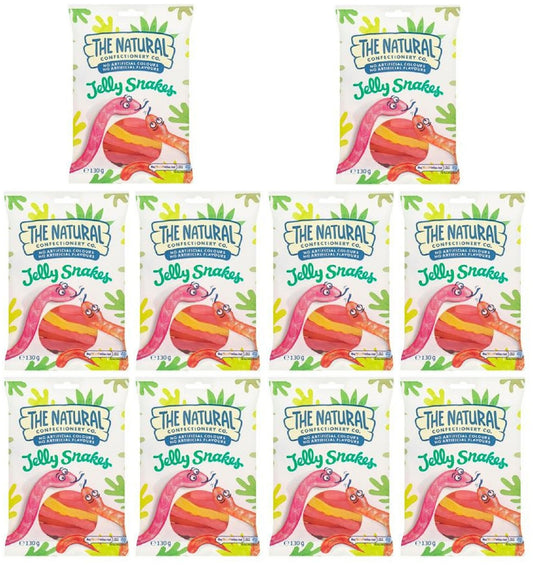 10 x Tncc Jelly Snakes - 130GM