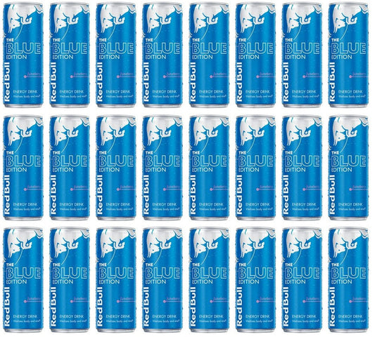 24 x Red Bull The Blue Edition Juneberry Energy Drink 250Ml