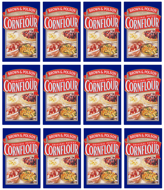 12 x Brown & Polson Cornflour 250G