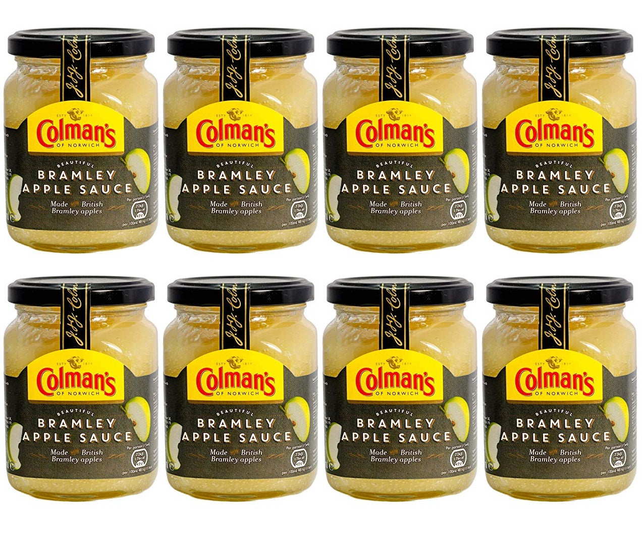 8 x Colman's  Sauce Apple 155 Ml