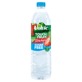 6 x Volvic Tof Strawberry Sugar Free 1.5Lt