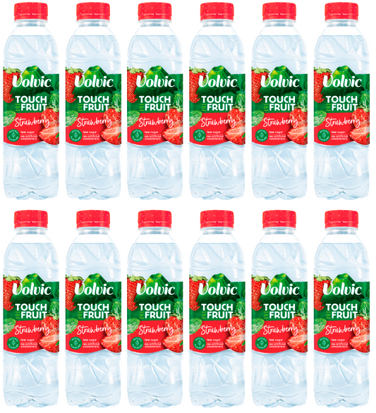 12 x Volvic Strawberry Original 500Ml