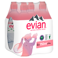 3 x Evian Still Water Sport Cap 4X750Mls