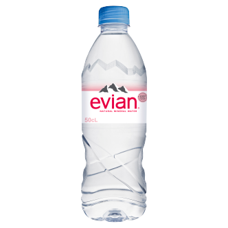 24 x Evian Still Water 500Ml