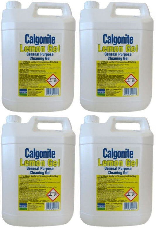 4 x Calgonite Gel Lemon