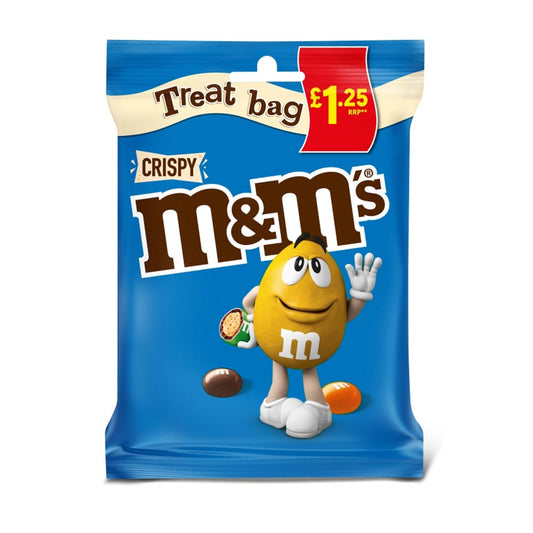 16 x M&m's Crispy Treat Bag - 77GM