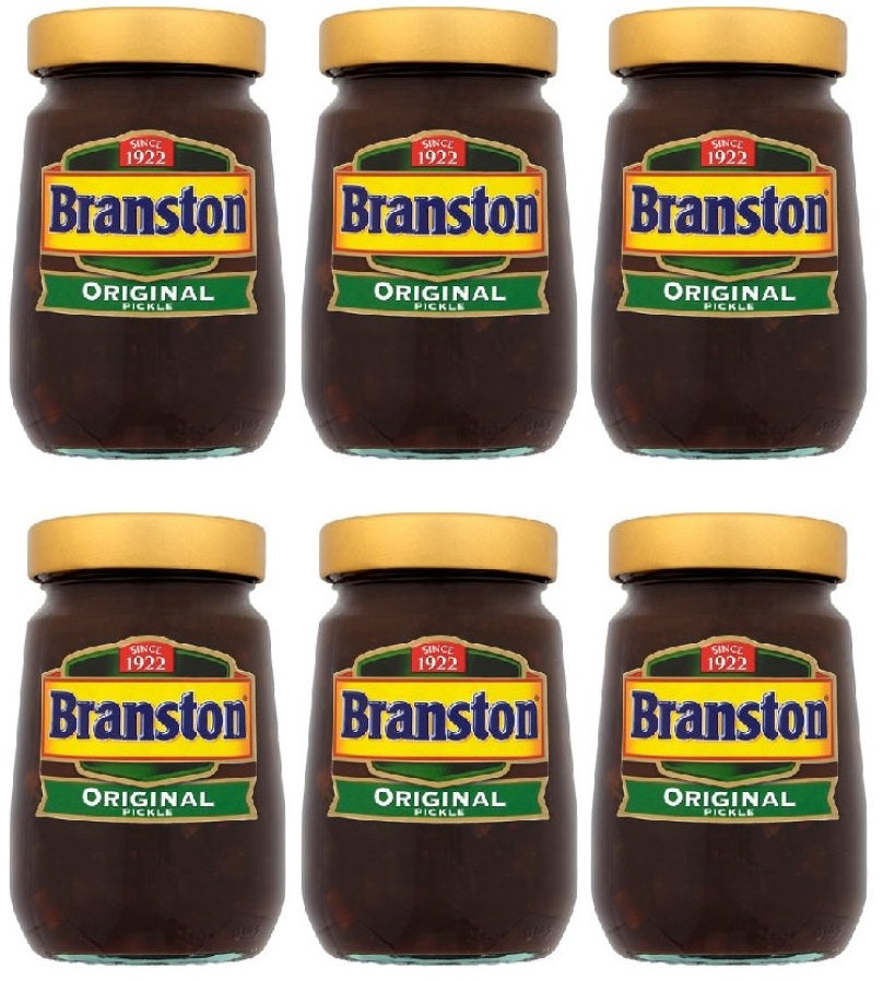 6 x Branston Original Pickle 360G