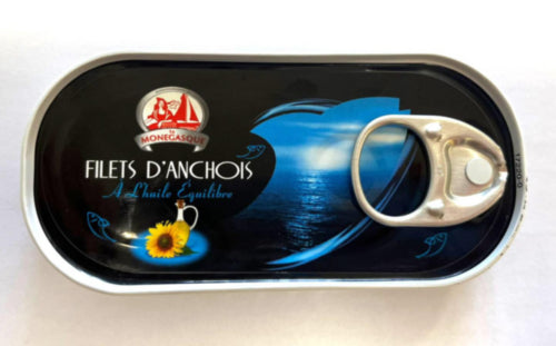 24 x La Monegasque Anchovy In Blended Oil 50G