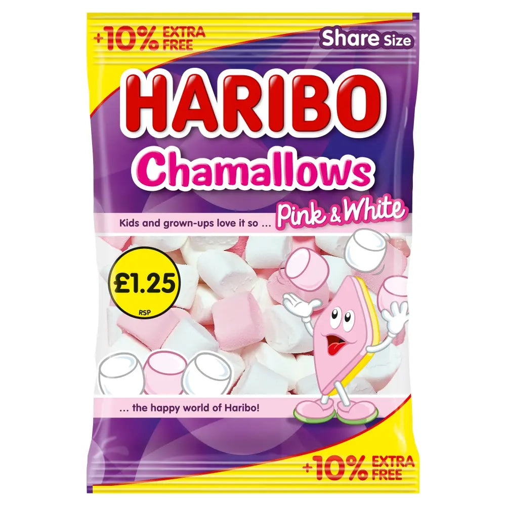 12 x Haribo Chamallows (10% Extra Free) - 154GM